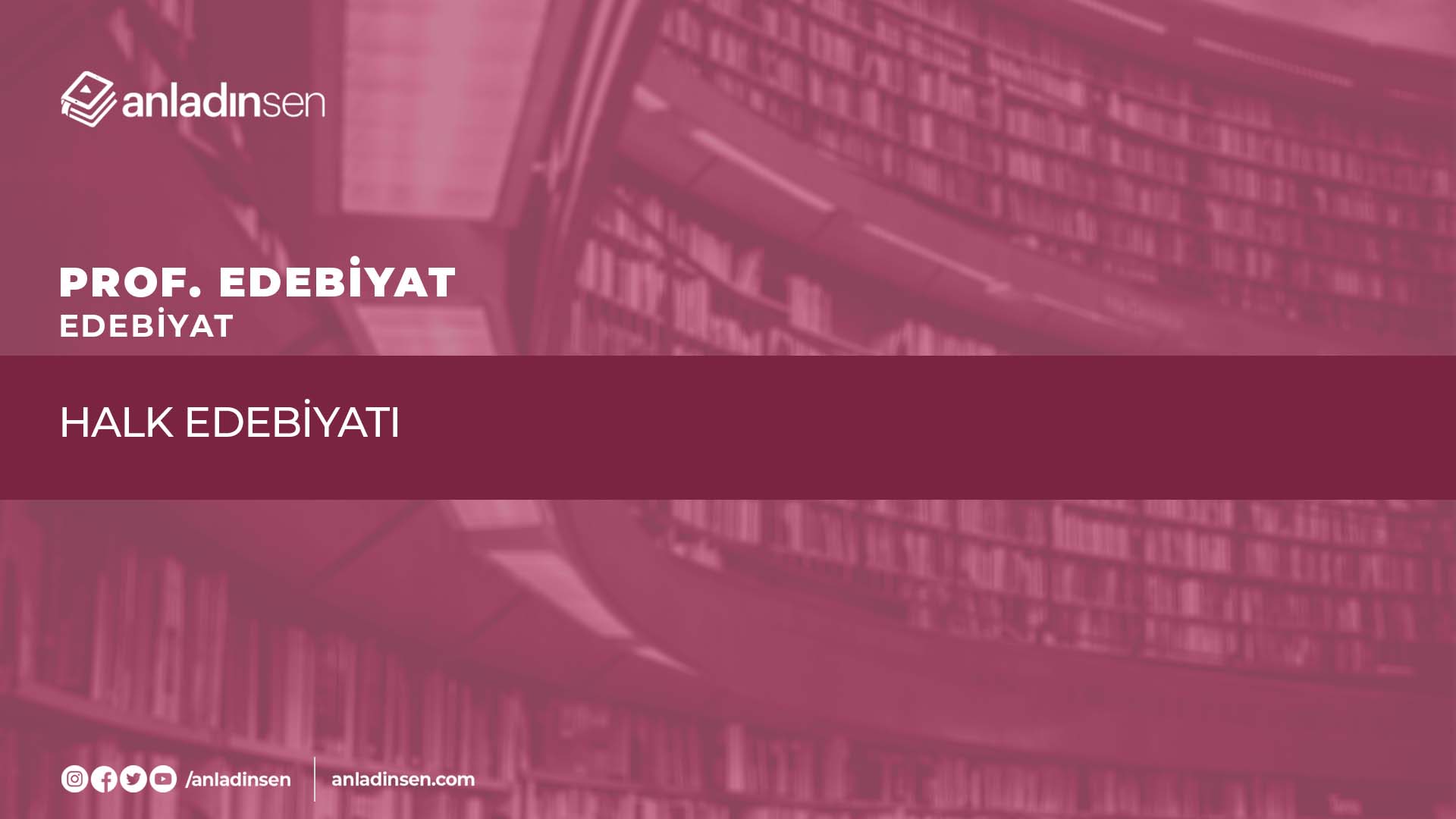 HALK EDEBİYATI